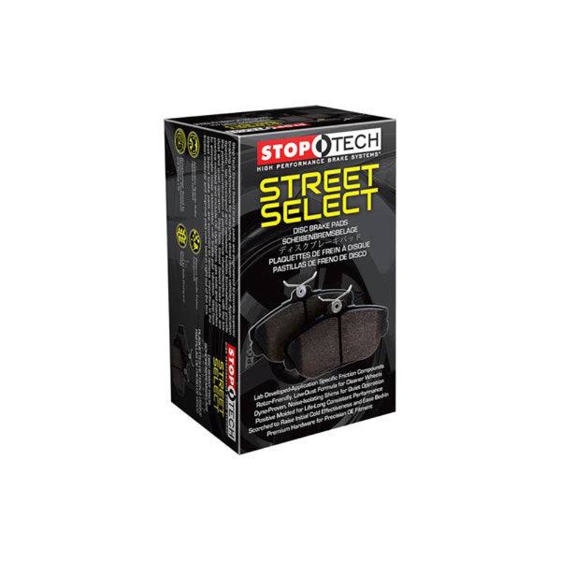 StopTech Street Select Rear Brake Pads with Hardware For Toyota Supra JZA80