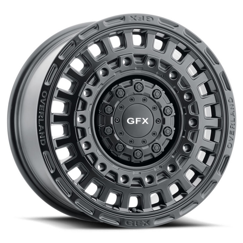 17×8.0 Voxx MV3 Matte Black
