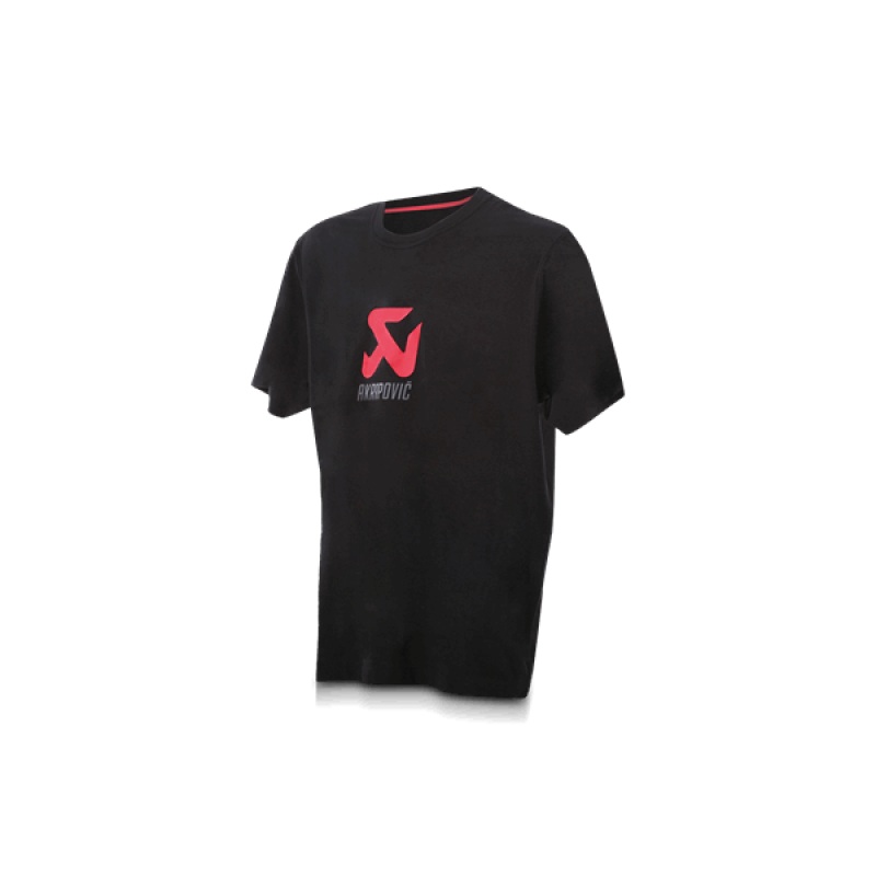 Akrapovic Mens Logo Black T-Shirt – Large