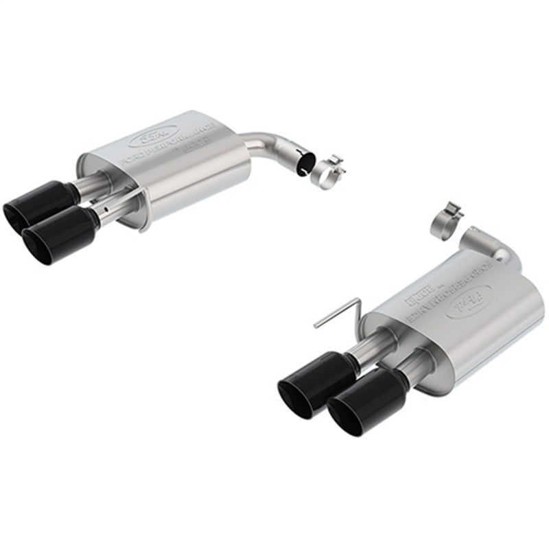 Ford Racing 2018 Mustang GT 5.0L Sport Muffler Kit – Black Chrome Tips