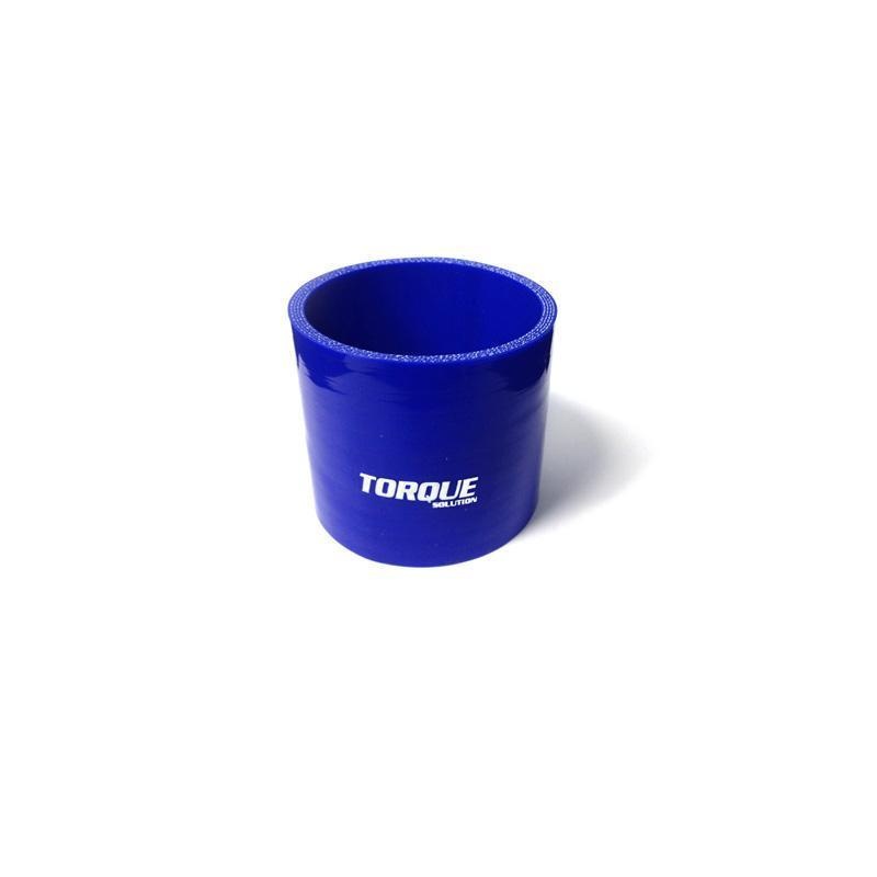 Torque Solution Straight 2.5″ Silicone Coupler – Blue (TS-CPLR-S25BL)
