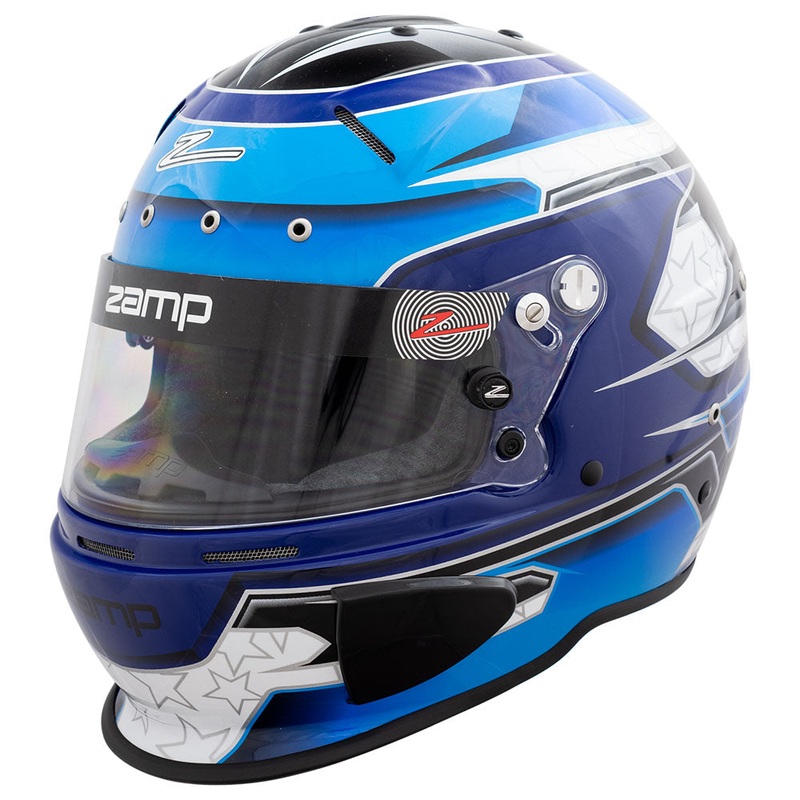 Zamp RZ-70E Switch Graphic Helmet, FIA 8859-2015 & Snell SA-2020