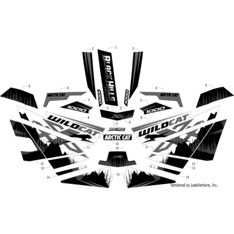 Decal Panel – Side – Front – Right by Arctic Cat