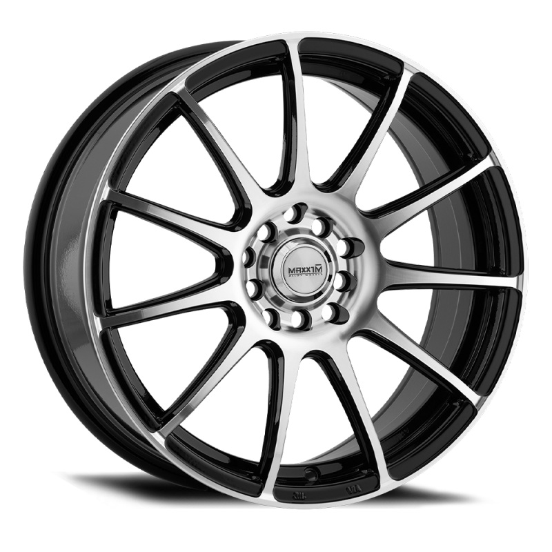 Maxxim Champ 16×7 10×100/114.3 ET40 Machined Face / Gloss Black