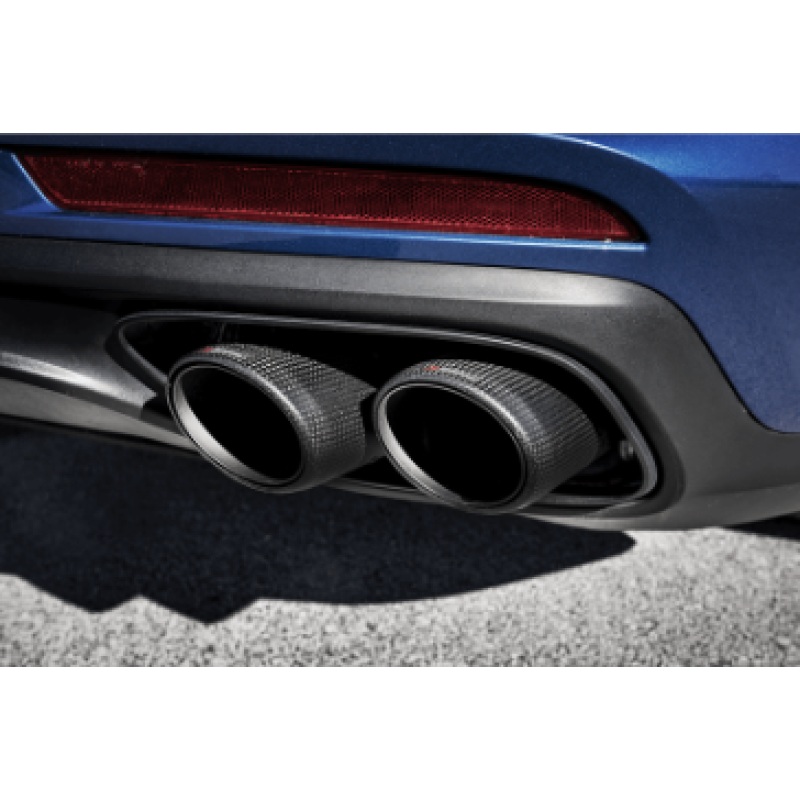 Akrapovic 17-18 Porsche Panamera Turbo Tail Pipe Set (Carbon)