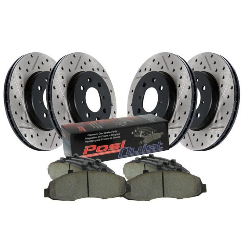 StopTech 97-04 Chevy Corvette Front Slotted Sport Brake Kit