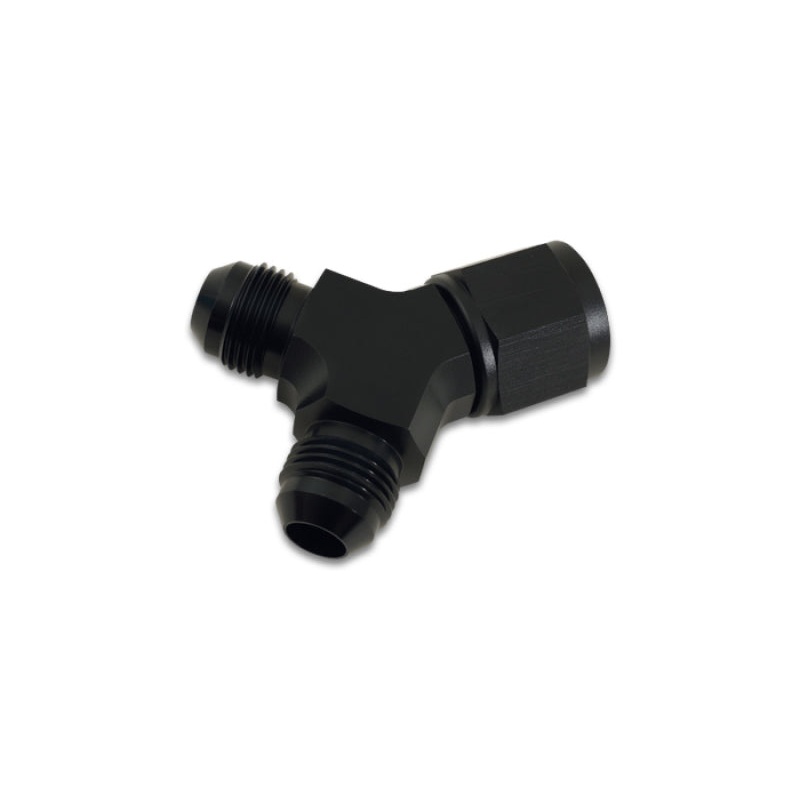 Vibrant -10AN Female x Dual -8AN Male Y-Adapter Fitting – Aluminum