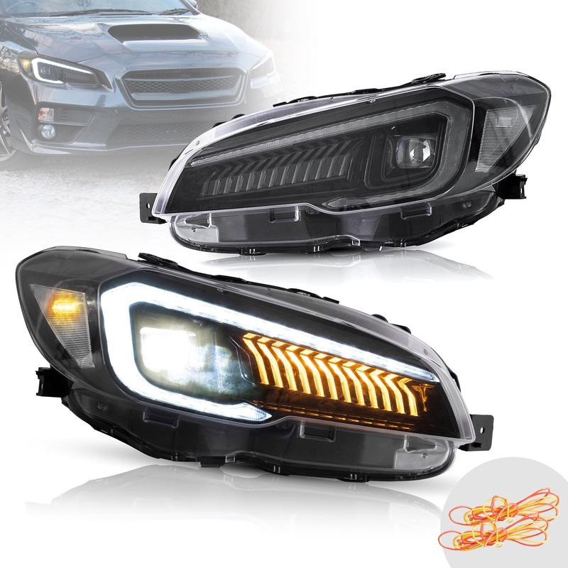VLAND [15-21 WRX Base/Premium / 15-17 STI] LED Projector Headlights