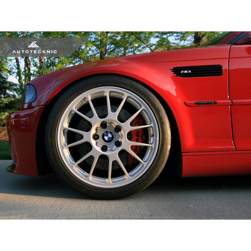 AutoTecknic Replacement Glazing Black Fender Gills – E46 Coupe & Cabrio | M3