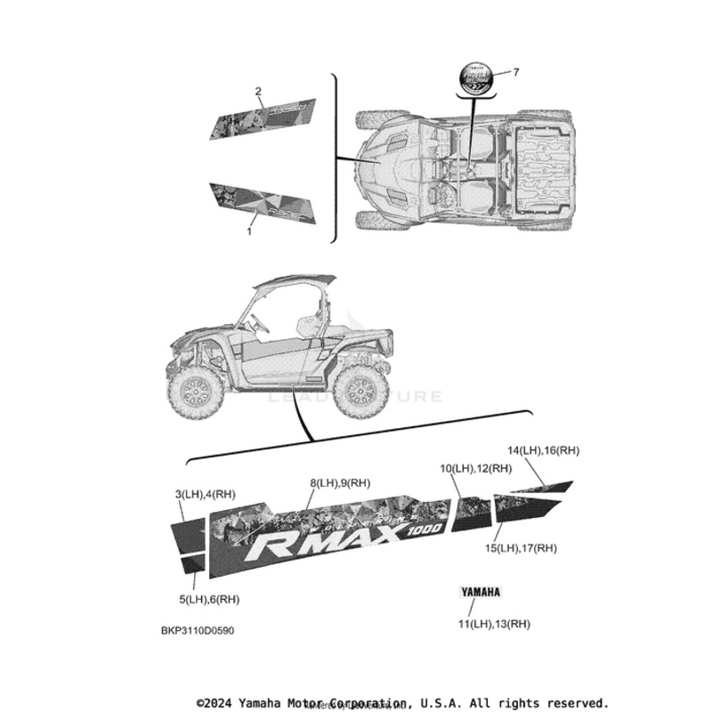 Graphic 9 (LH) by Yamaha