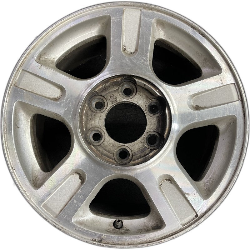 17″ EXPEDITION 03 17×7.5 5 spoke aluminum inserts in spokes Original OEM Wheel Rim