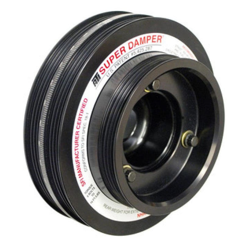 ATI Damper – 7.45in – Alum – (3) 4 Grv – Nissan RB26 R33 R34 – 1000 HP – 2 Ring