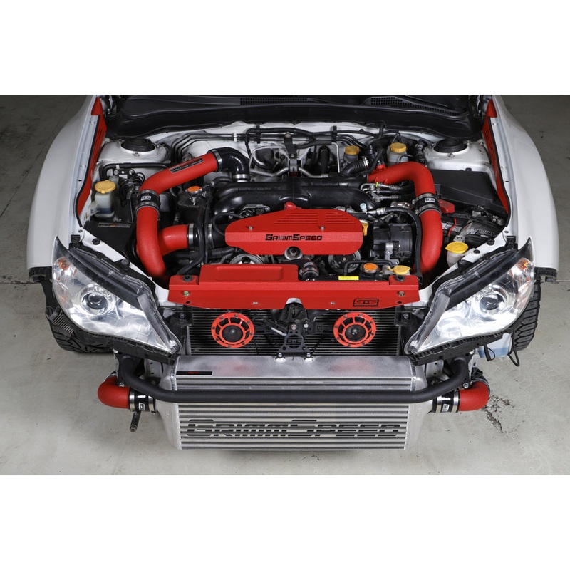 GrimmSpeed Front Mount Raw Core Intercooler Kit | 2008-2014 Subaru WRX (90229)