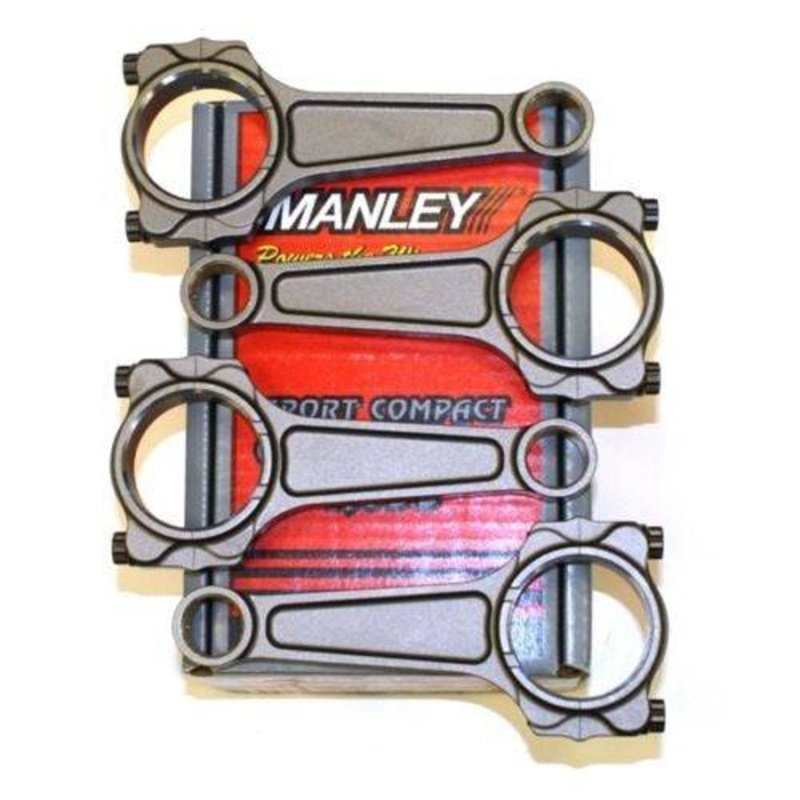 Manley Turbo Tuff I Beam Connecting Rods Acura TSX Honda Element Accord K24A K24A1/2/3/4/6/8 K24Z7