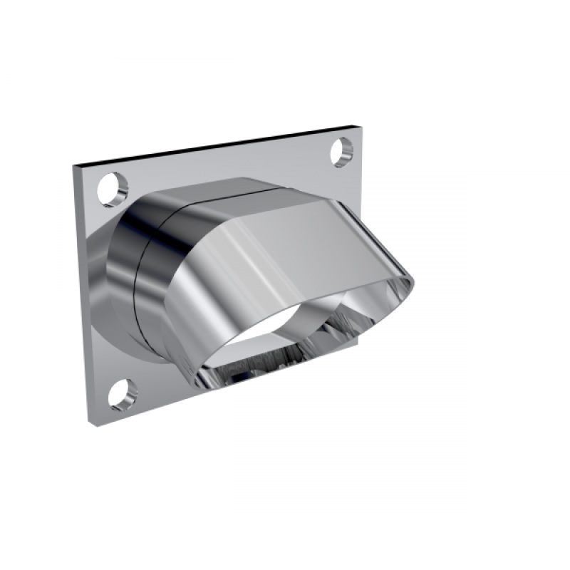 QTP Bolt-On QTEC Low Profile Oval Turn Down