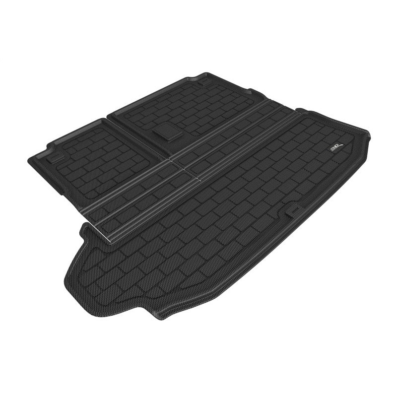 3D MAXpider 20-21 Highlander No Subwoofer Kagu Seat Back Protector Cargo Liner – Black | M1TY2621309