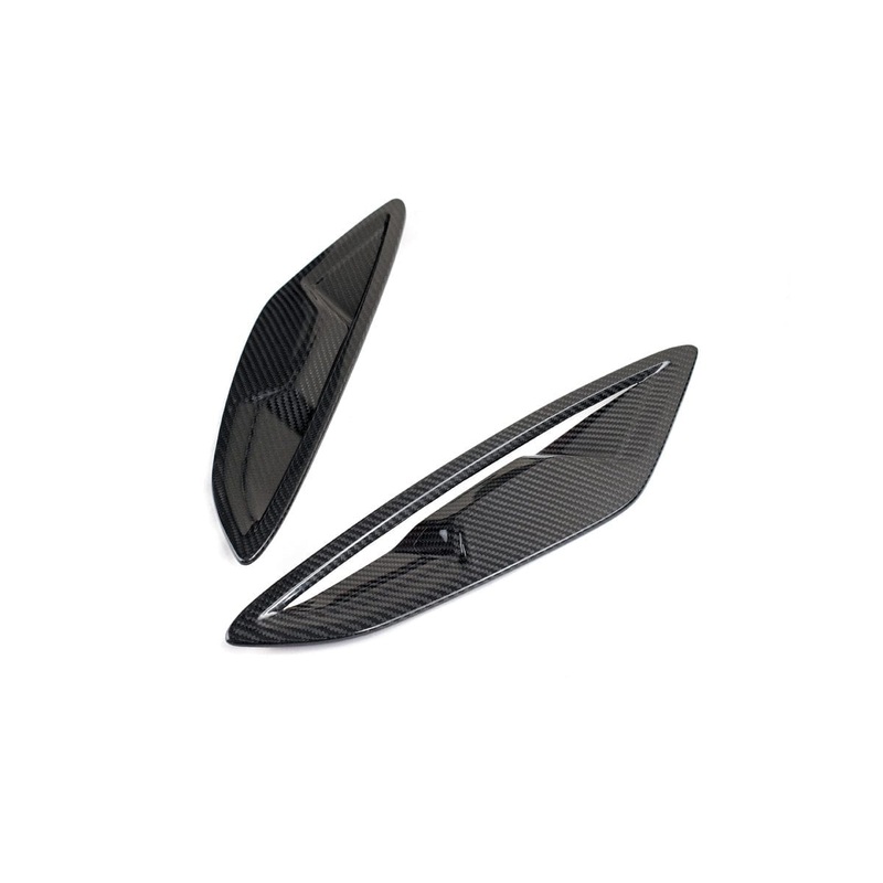 AutoTecknic Dry Carbon Fiber Fender Trim Set – G14/ G15/ G16 8-Series