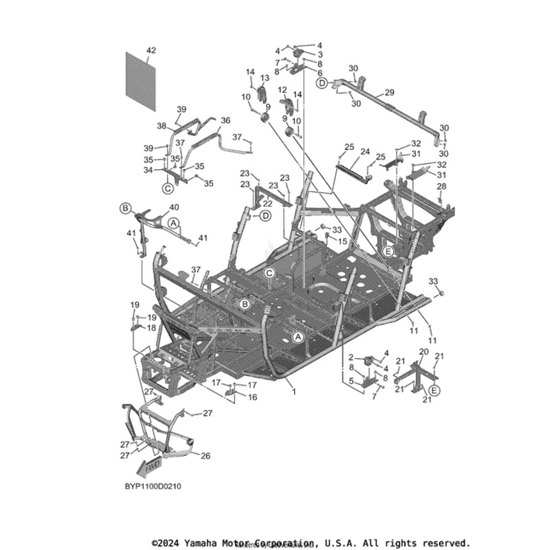 Complete Frame by Yamaha