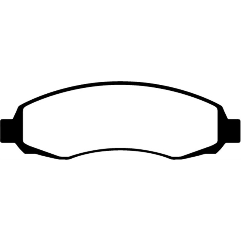 EBC 03-04 Dodge Dakota 2WD 3.7 Greenstuff Front Brake Pads