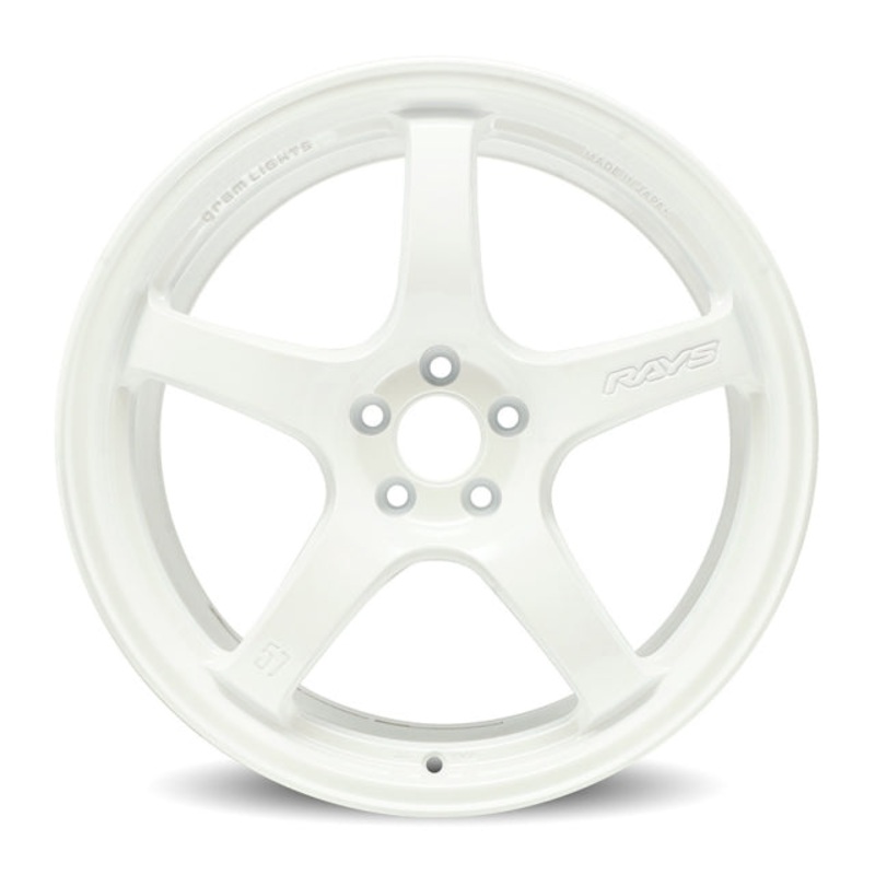 Gram Lights 57CR Wheel – 15×8.0 +35 | 5×114.3 | Ceramic Pearl White