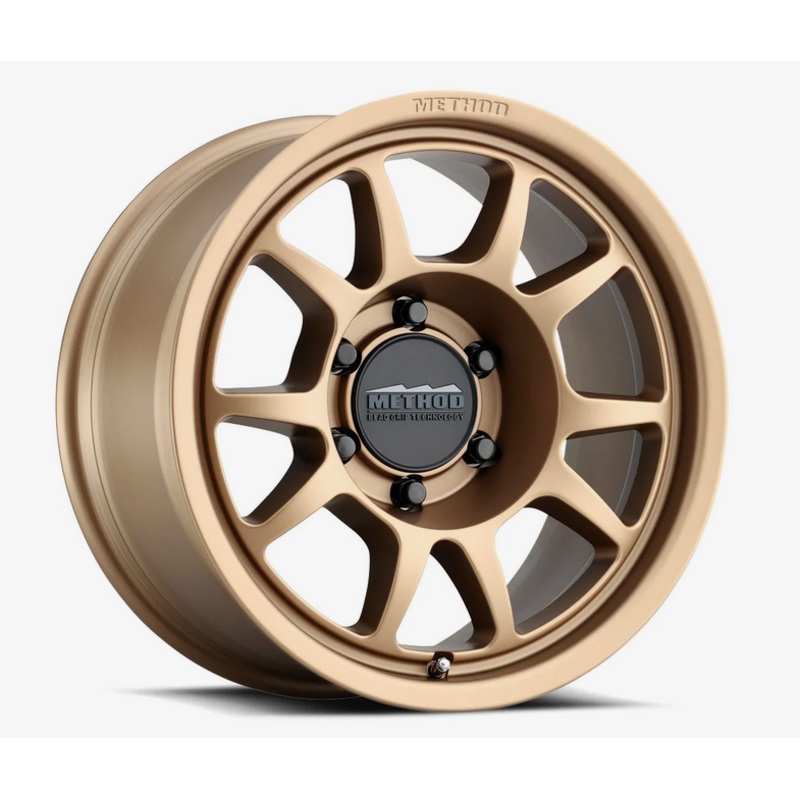 Method MR702 17×8.5 0mm Offset 5×150 110.5mm CB Method Bronze Wheel