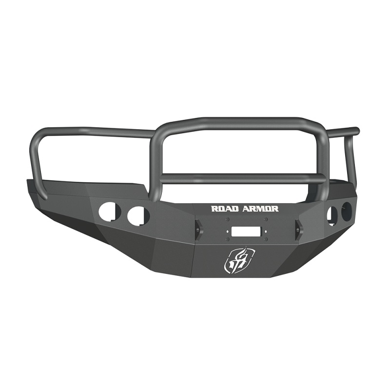 Road Armor 11-14 GMC 2500 Stealth Front Winch Bumper w/Lonestar Guard – Tex Blk