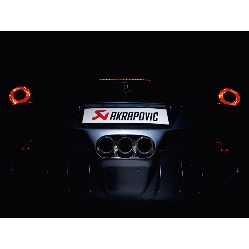 Akrapovic 10-15 Ferrari 458 Italia/458 Tail Pipe Set (Carbon)