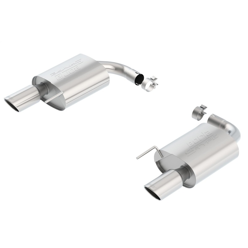 Borla Axle-Back Exhaust System – S-Type | 2015-2017 Ford Mustang 5.0L (11887)