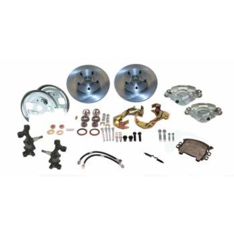 Direct Fit Drum to Disc Brake Conversion Kit W/Rotors Complete. W123DS