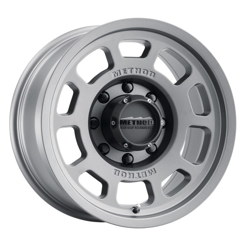 Method MR705 17×8.5 0mm Offset 8×6.5 130.81mm CB Titanium Wheel