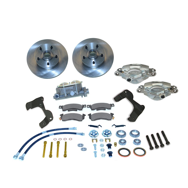 Front Drum to Disc Brake Conversion Kit. A129-1