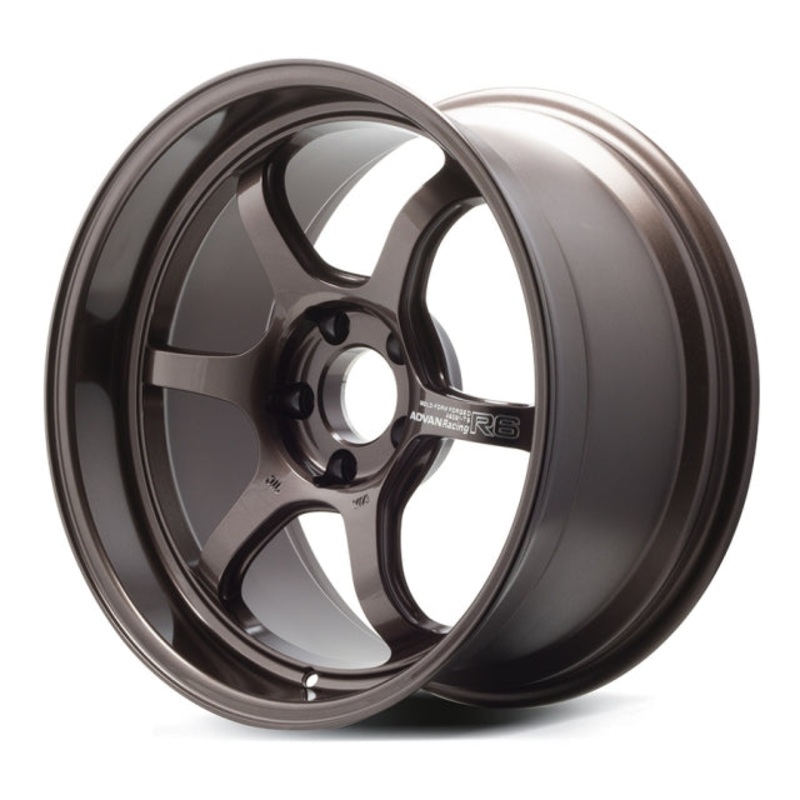 Advan Racing R6 Wheel – 18×10.5 +32 | 5×112 | Racing Copper Bronze