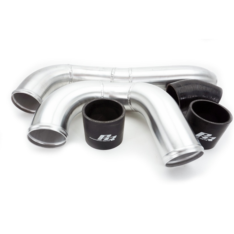 PHR 3.0″ Cold Side Pipe Kit for 2nd Gen GS300Stock Fan LocationGloss Black Powder Coat
