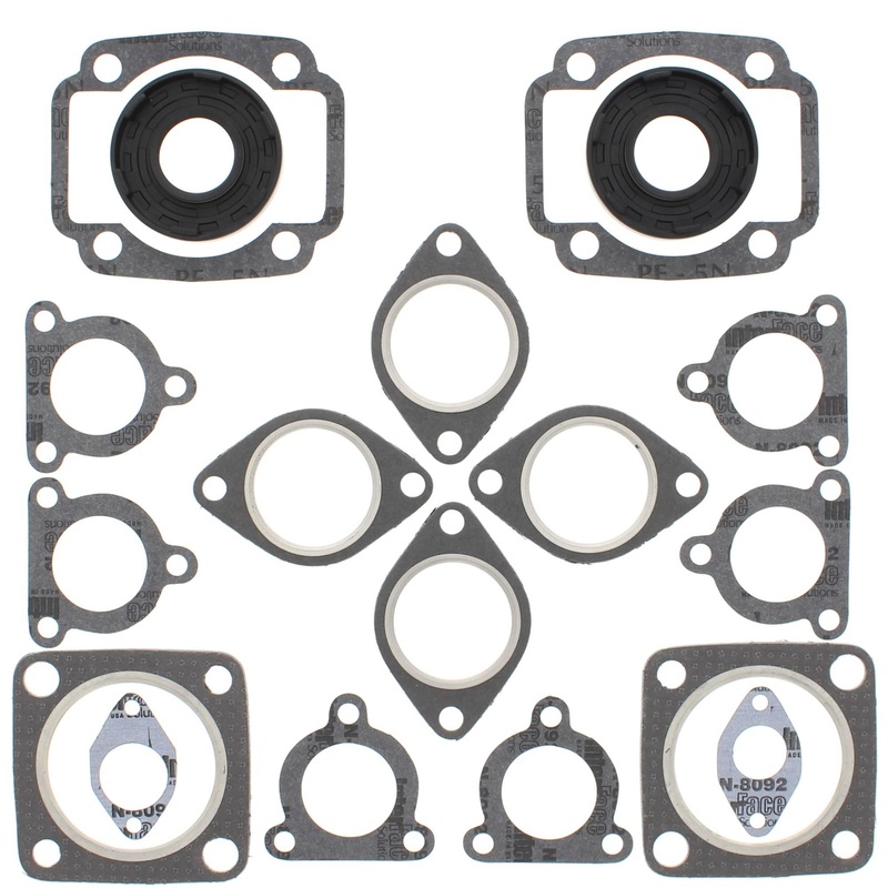 Vertex 711224 Gaskets 98-99 Arctic Cat Jag Deluxe Complete Gasket Kit w/ Oil Seals