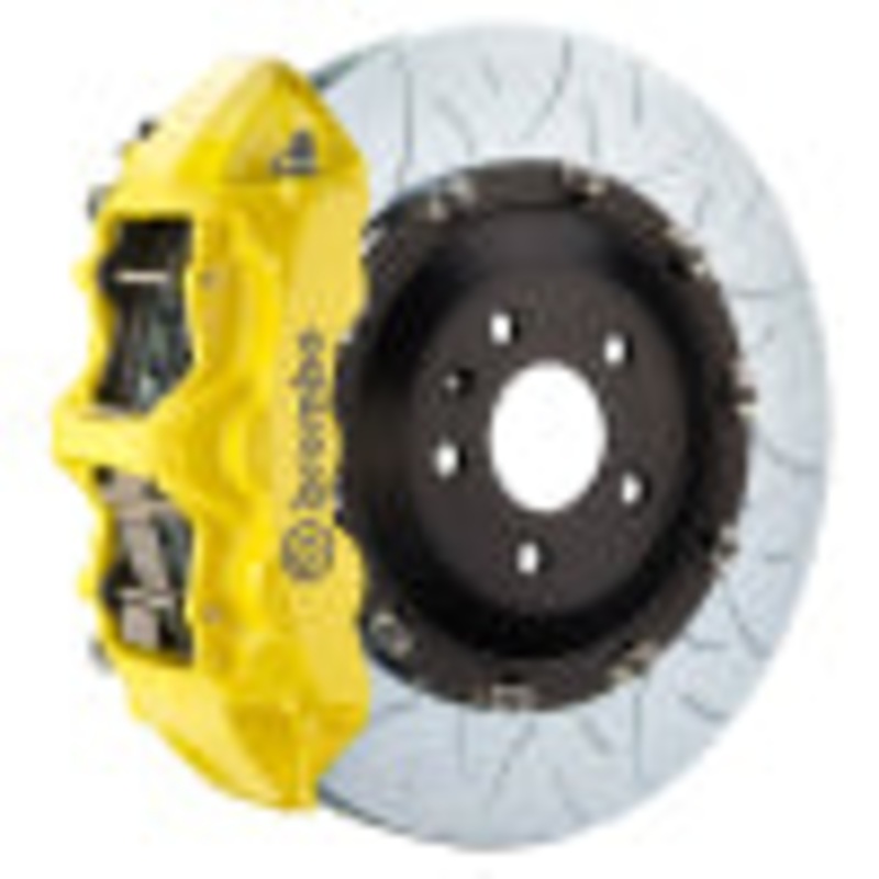 Brembo 24+ BMW M30i/530i xDrive/24+ 540i xDrive Fr GT BBK 6 Pist Cast 405×34 2pc Rotor Slt TY3- YL