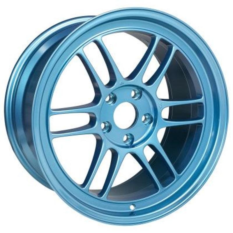 Enkei RPF1 18×10.5 5×114.3 15mmm Offset 73mm Bore Emerald Blue Wheel