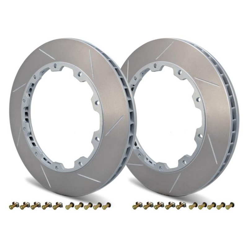 Girodisc 2pc Rear Rotor Ring Replacements For McLaren MP4-12C (Includes a pair of rings and hardware)