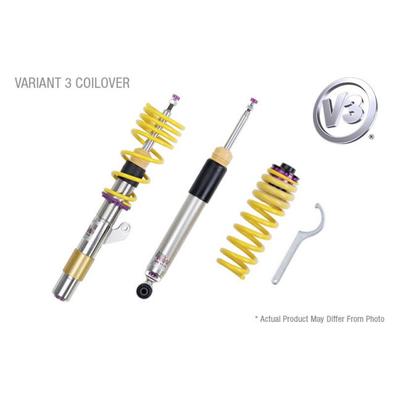 KW Suspension V3 Coilovers – 18-23 Audi A5 (B9) Sportback Quattro w/o Electronic Damping Control (50mm)