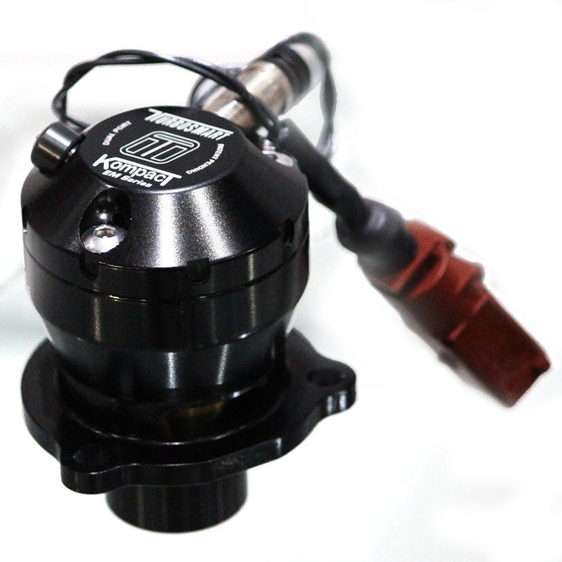 Turbosmart Kompact EM Plumb Back BOV | 2015-2021 Volkswagen GTI, 2015-2021 Volkswagen Golf R, and 2014+ Audi S3 (TS-0223-1263)