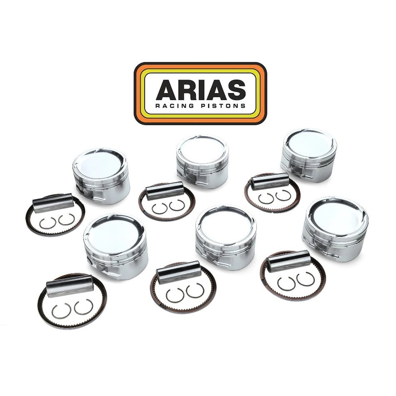 Arias Pistons Nissan RB20Det R32 Bore 3.110 CH 1.260 Stroke 2.774 Rod 5.366 CR 9.25