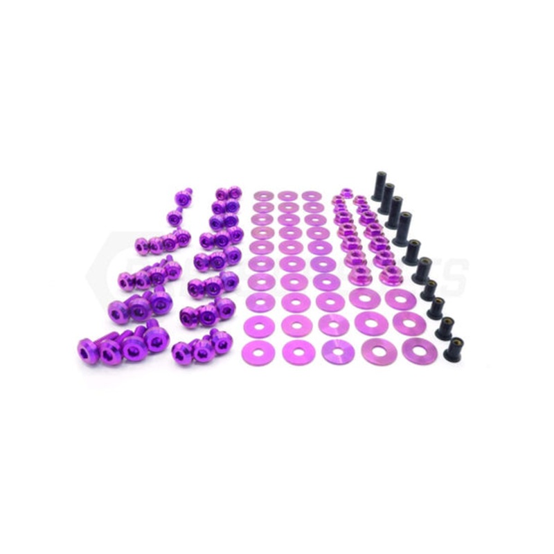 Dress Up Bolts 15-21 WRX/STI Stage 2 Titanium Hardware Engine Bay Kit – Purple | SUB-015-Ti-PRP