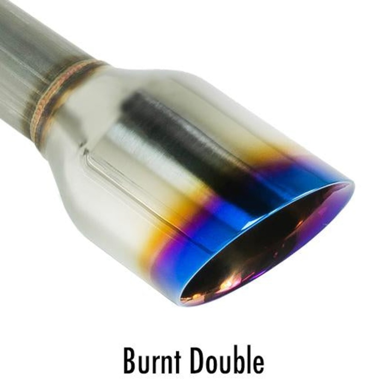 Remark Axle Back Exhaust w/Burnt Double Wall Tip Lexus IS350  2021+ | RO-TTE4-D