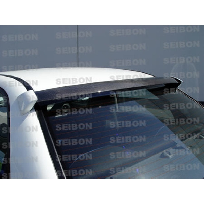 Seibon 06-07 Subaru WRX/STi Carbon Fiber Rear Roof Spoiler