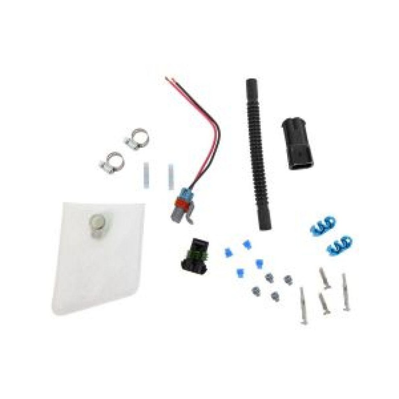 Walbro Universal Installation Kit: Fuel Filter/Wiring Harness/Fuel Line for F90000267 E85 Pump