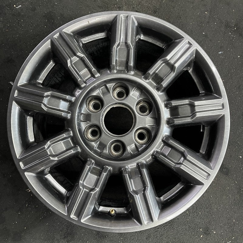 18″ SIERRA 1500 PICKUP 24 18×8.5 9 spoke dark gray opt 57R Original OEM Wheel Rim