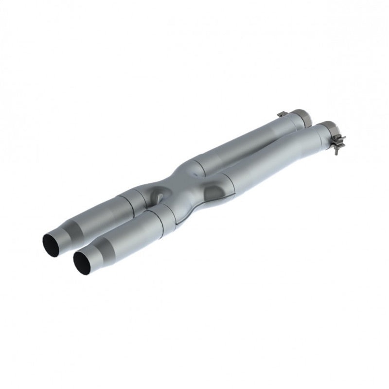 MBRP 16-19 Ford Mustang GT350 3in Resonator Delete X-Pipe – T409