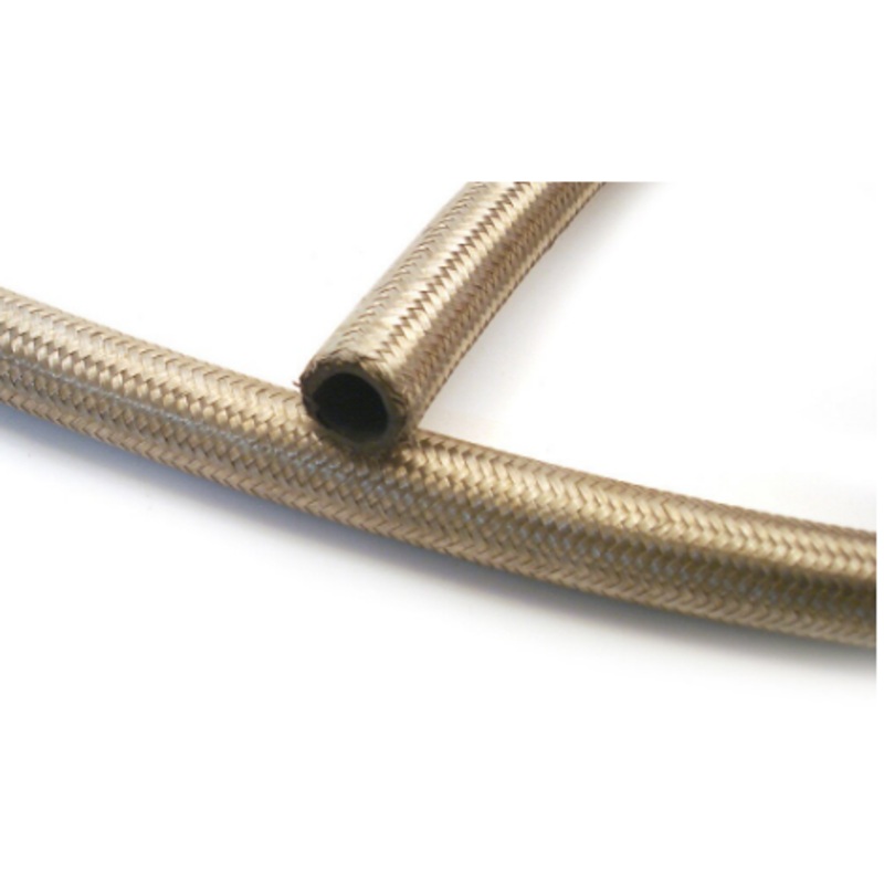 Canton – 8 AN Stainless Steel Braided Hose Per Ft