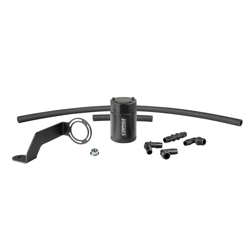Corsa Performance Aluminum Oil Catch Can w/ Bracket – HEMI 6.4L