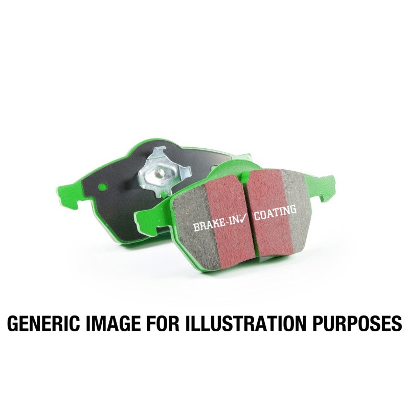 EBC 08-09 Mercedes-Benz B200 2.0 Greenstuff Rear Brake Pads