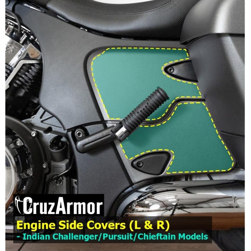 Side Cover Protection Kit DIY for Indian Challenger & Pursuit by CruzArmor